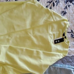 Yellow tint IvyPark crew sweatshirt unisex